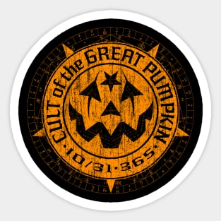 Cult of the Great Pumpkin: Alchemy Logo Sticker